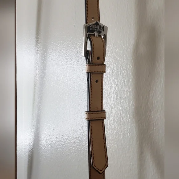 Aimee Kestenberg Tan Flap Saddle Crossbody Shoulder Bag EUC - Picture 9 of 9